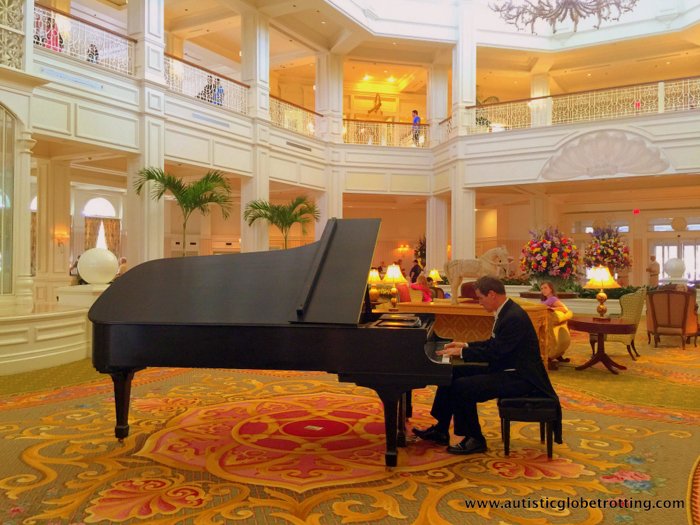 Our Family Stay at Disney's Grand Floridian piano Our Family Stay at Disney's Grand Floridian piano