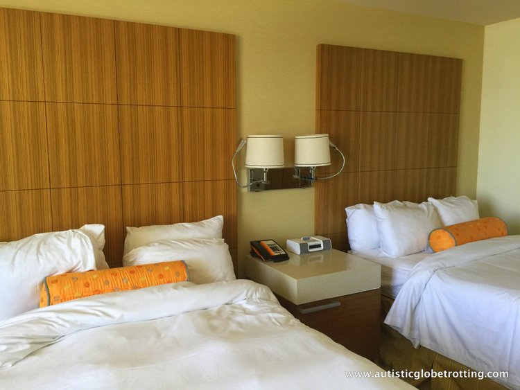 Family Stay at the JW Marriot Downtown LA room Family Stay at the JW Marriot Downtown LA room