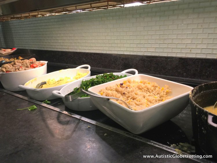 How we liked San Francisco International Airport Centurion Lounge salad