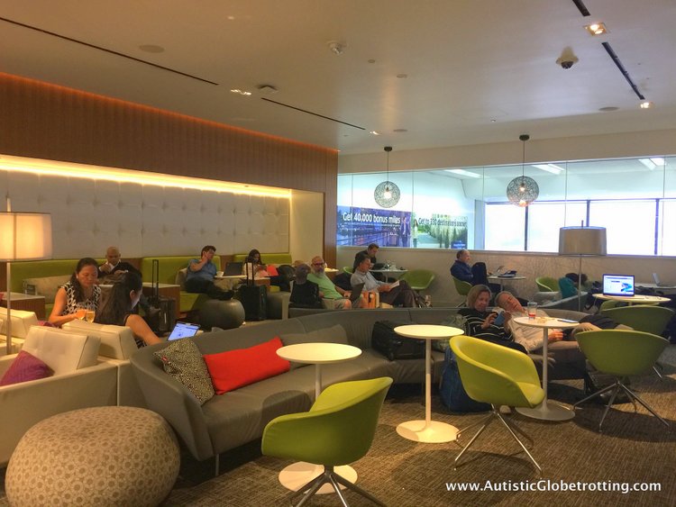 How we liked San Francisco International Airport Centurion Lounge seats