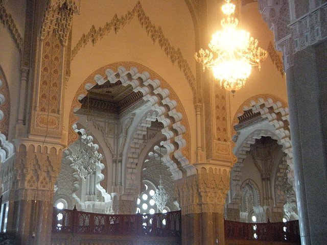 Family Trip to Hassan II Mosque Casablanca arch Family Trip to Hassan II Mosque Casablanca arch
