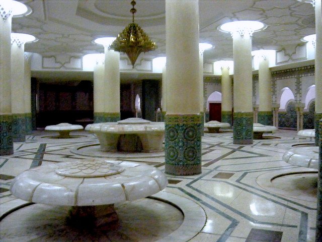 Family Trip to Hassan II Mosque Casablanca white Family Trip to Hassan II Mosque Casablanca white