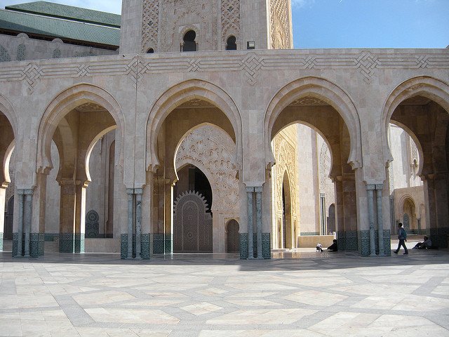 Family Trip to Hassan II Mosque Casablanca outside Family Trip to Hassan II Mosque Casablanca outside