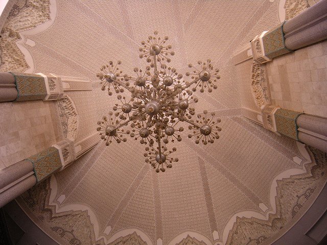 Family Trip to Hassan II Mosque Casablanca ceiling Family Trip to Hassan II Mosque Casablanca ceiling
