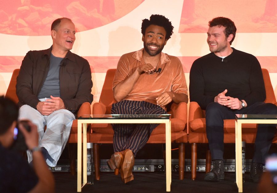 Solo Press Junket:The Resurrection of a Popular Hero woody, donald and alden