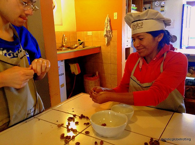 Family Fun at Cusco's ChocoMuseo chef Family Fun at Cusco's ChocoMuseo chef