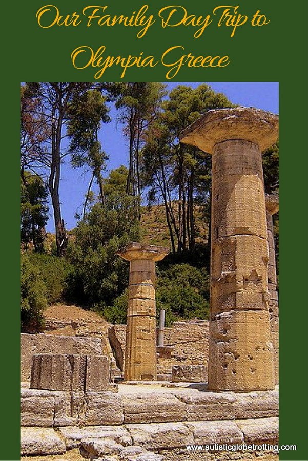 Our Family Day Trip to Olympia Greece pin