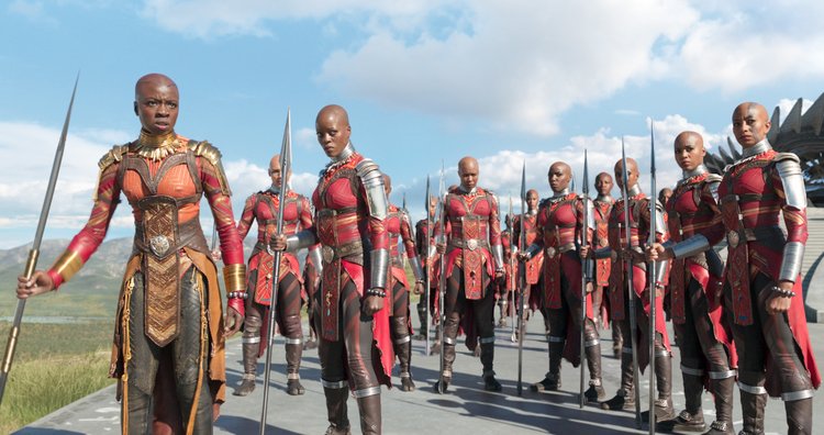 Marvel Studios Black Panther Aims to Change Perception about African Culture okoye bald