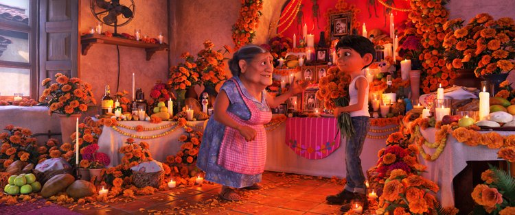 Review: Pixar’s Coco Changes Perspective on Culture, Family and Death altar