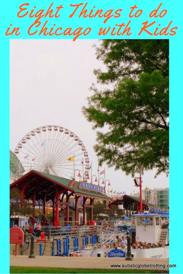 Eight Things to do in Chicago with Kids pin