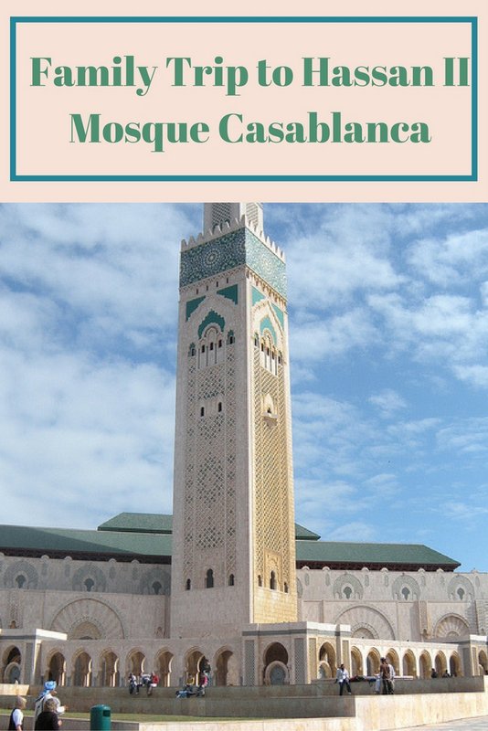 Family Trip to Hassan II Mosque Casablanca pin