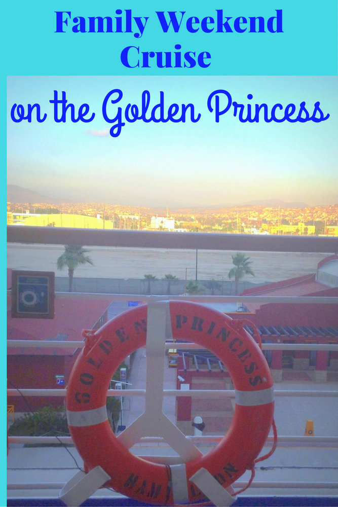 Family Weekend Cruise on the Golden Princess pin