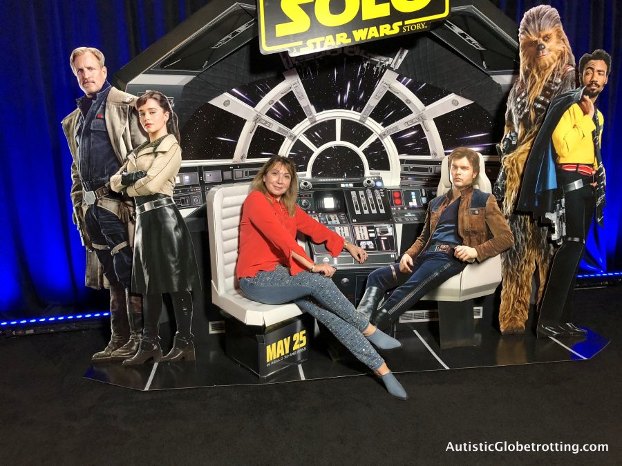 Solo Press Junket:The Resurrection of a Popular Hero me and the cast