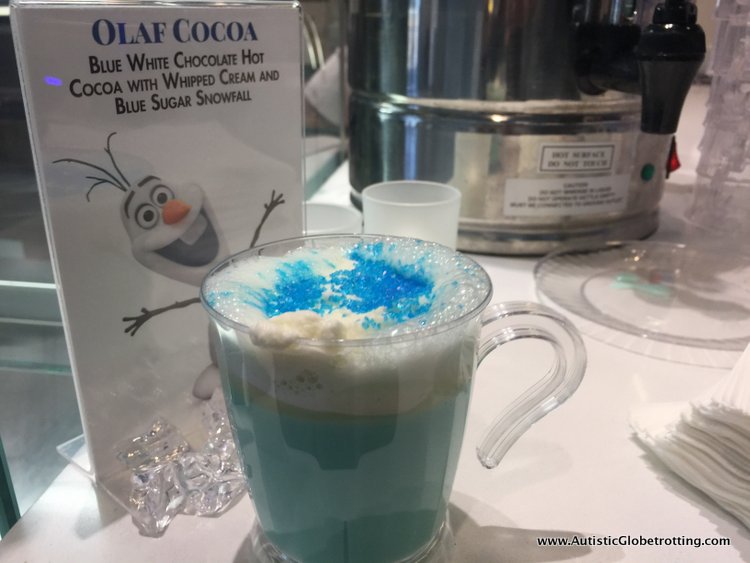 3 Magical Ways Olaf's Frozen Adventure will Melt your Hearts blue drink