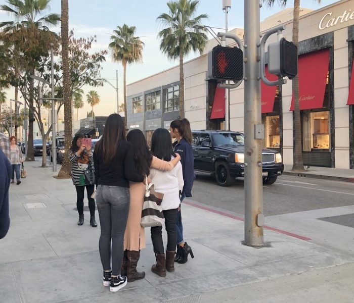 rodeo drive selfie