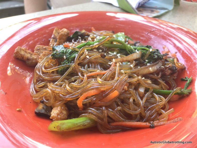 Attending Disneyland's Lunar Year Celebrations with Autism entree for the lunar year