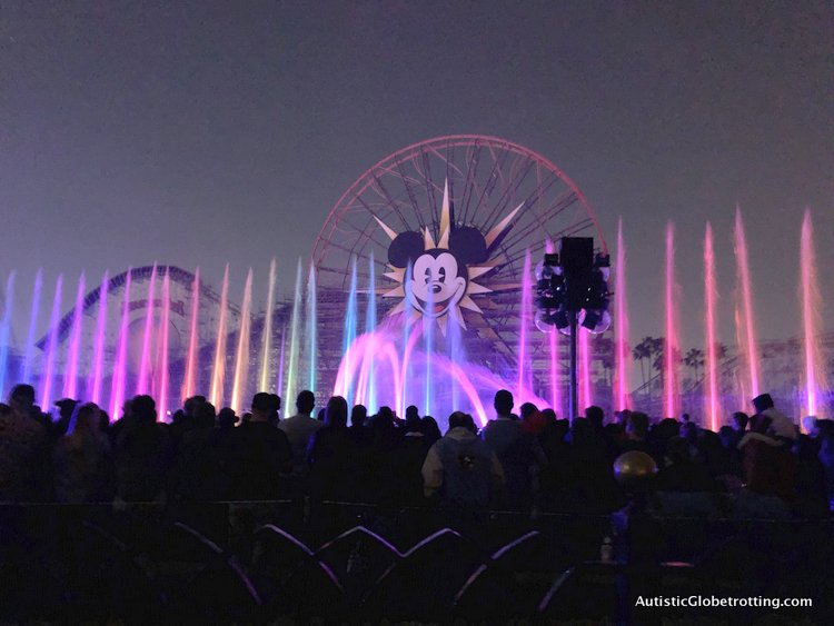 Attending Disneyland's Lunar Year Celebrations with Autism world of colors show