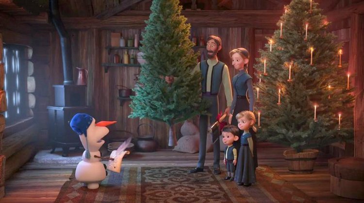 3 Magical Ways Olaf's Frozen Adventure will Melt your Hearts christmas tree