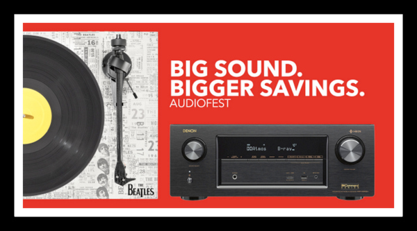 best buy magnolia audiofest subwoofer red poster