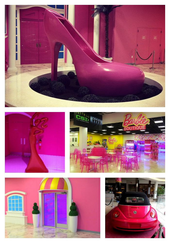 Barbie Dream House Experience at Mall of America shoe