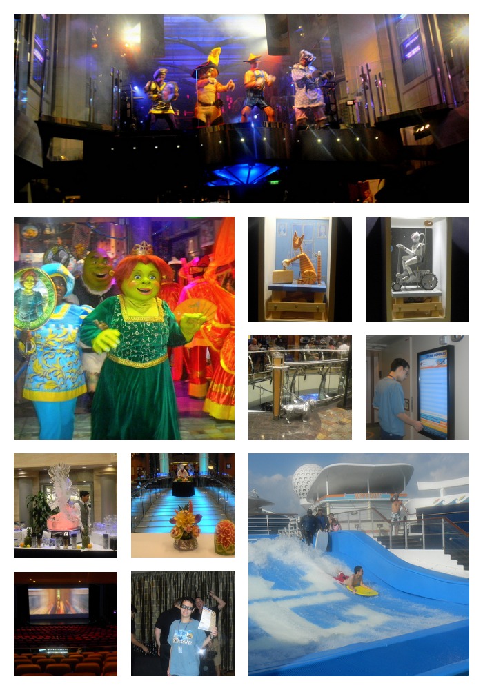 Four concepts we enjoyed on Royal Caribbean's Freedom of the Seas collage entertainment Four concepts we enjoyed on Royal Caribbean's Freedom of the Seas collage entertainment