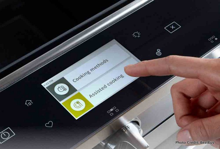 Welcome the holidays with the Whirlpool Sunset Bronze Gas Convection Range @BestBuy scan feature